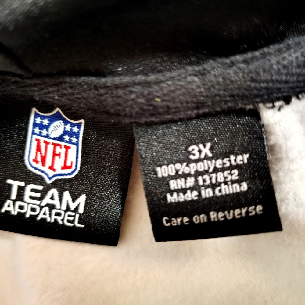 NFL Rams Hoodie, Men Zubaz Style: Gray/Black Camo, ZipUp, Logo, Hood, 2/3X - Picture 4 of 13